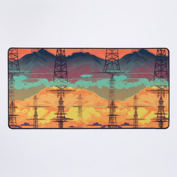 Item preview, Electricity Pylon Vintage Sky designed and sold by Pylon-Bureau.