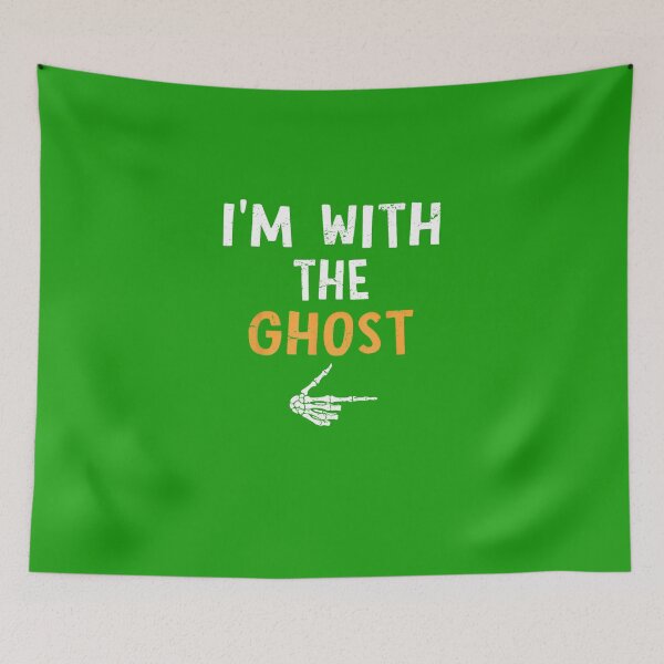 Item preview, I’m With The Ghost Halloween Couple designed and sold by ianpowell39.