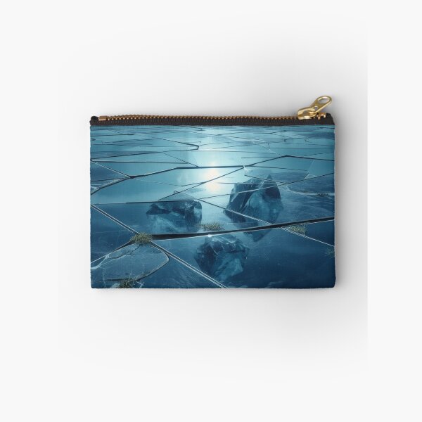 Item preview, Floating Crystal Cubes Above Mirrored Alien Landscape designed and sold by monkeybusiness.pt.