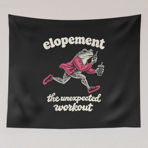 Item preview, Elopement The Unexpected Workout Funny Frog SPED Teacher designed and sold by abig-eiyana.