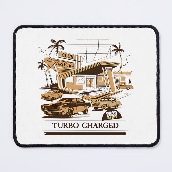 Item preview, Turbo Charged Engine Performance Design for Car Enthusiasts designed and sold by kidbreakdance.