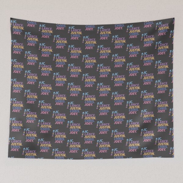 Item preview, Retro Pop Band Inspired NSYNC Music Fan Art Design designed and sold by Astvrix.