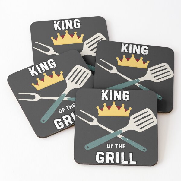 Item preview, KING OF THE GRILL designed and sold by Magnonidesign.