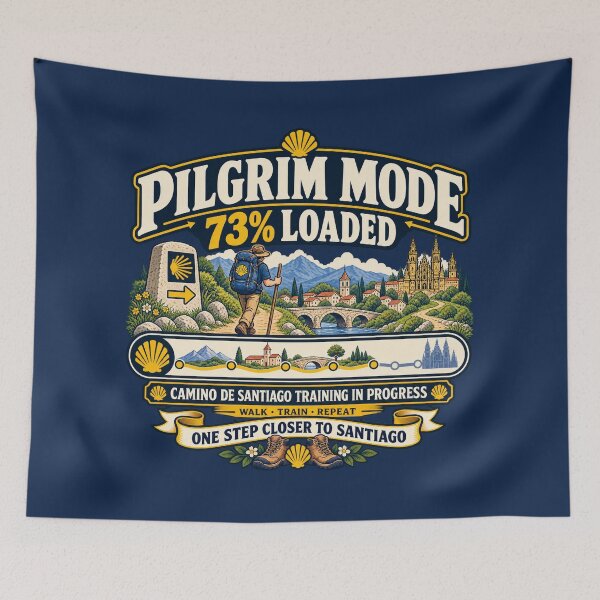 Item preview, Pilgrim Mode 73% Loaded Camino de Santiago Training  designed and sold by Studio Pico.