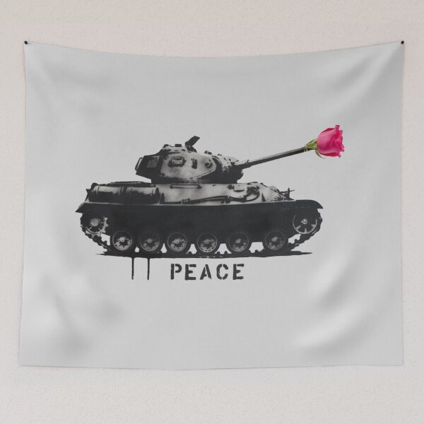 Item preview, Banksy Peace designed and sold by 123ks.