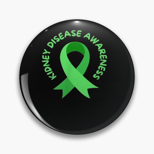 Item preview, Kidney Disease Awareness Green Ribbon designed and sold by ianpowell39.