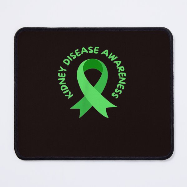 Item preview, Kidney Disease Awareness Green Ribbon designed and sold by ianpowell39.