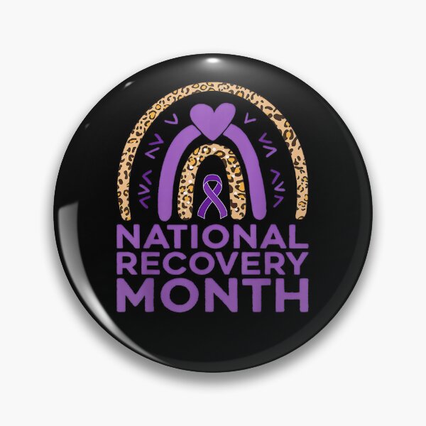 Item preview, National Recovery Month Purple Ribbon designed and sold by ianpowell39.