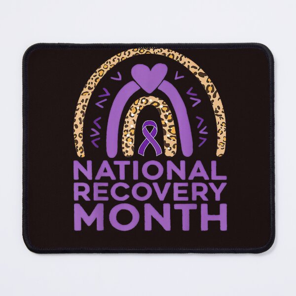 Item preview, National Recovery Month Purple Ribbon designed and sold by ianpowell39.