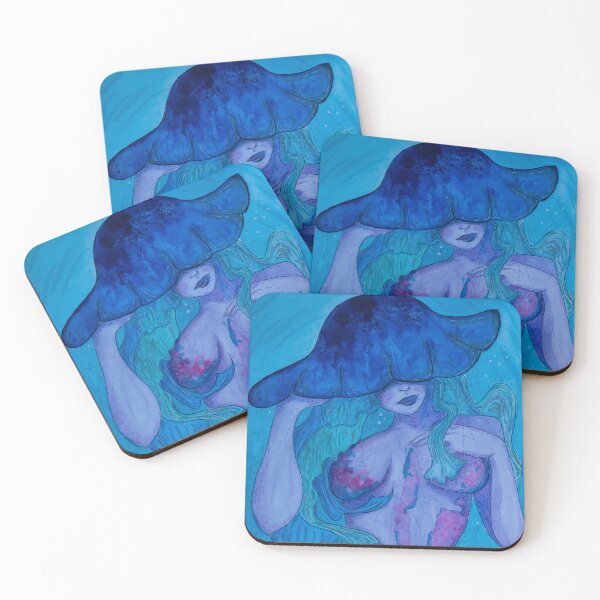Item preview, Jellyfish Girl designed and sold by SaltyHuesArt.