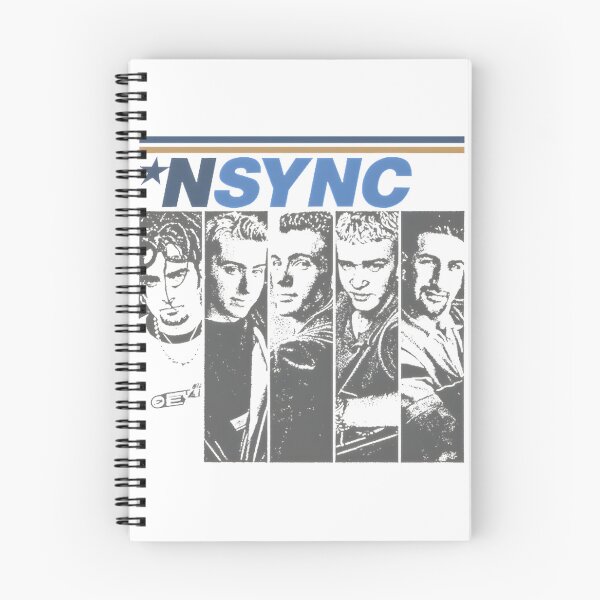 Aperçu de l'œuvre Design de fan de musique rétro inspiré du boys band Nsync créée et vendue par Astvrix.