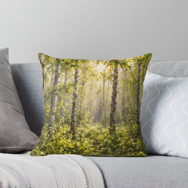 Artikelvorschau, Sunlit Birch Forest entworfen und verkauft von NordenPosters.