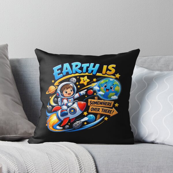 Item preview, Earth is Somewhere Over There Kids Cosmic Address  designed and sold by Genius Geek.