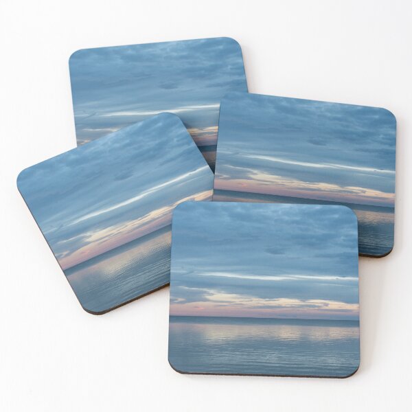 Item preview, Blue Clouds at Dawn Reflecting in Calm Ocean designed and sold by Georgia Mizuleva.