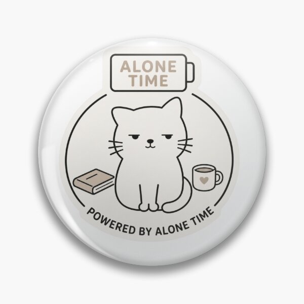 Item preview, Powered by Alone Time Cat – Introvert Cozy Humor designed and sold by LINE & MOOD⭐️⭐️⭐️⭐️⭐️.