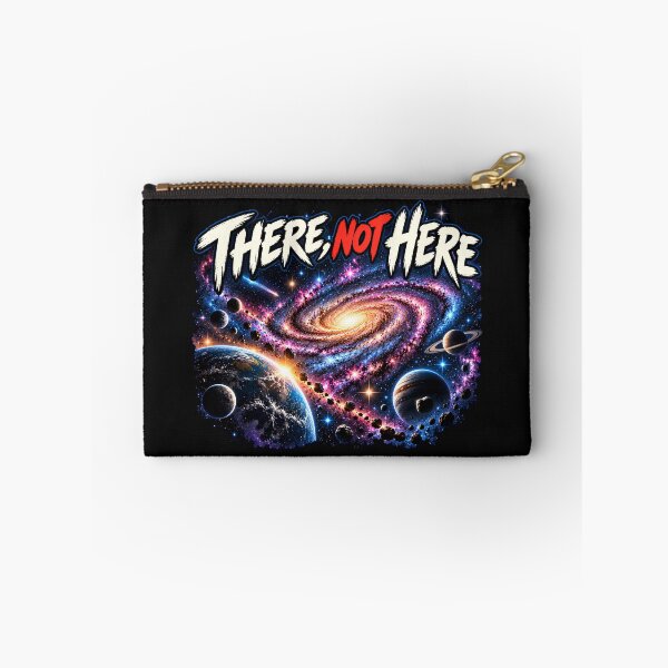 Item preview, 'There Not Here' UFO, UAP, Alien Galaxy Retro Sci-Fi designed and sold by Genius Geek.