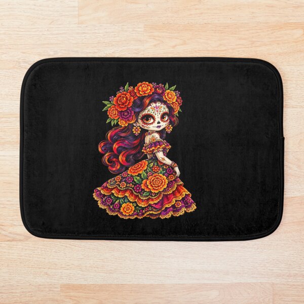 Aperçu de l'œuvre Catrina, la femme aux fleurs du Jour des Morts créée et vendue par ethancooper399.