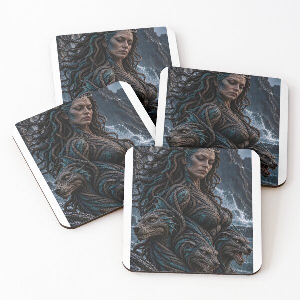Item preview, Scylla — Many-Headed Sea Monster of Greek Mythology designed and sold by JUTElCONIC.