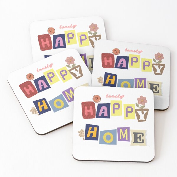 Item preview, Happy Home Sticker designed and sold by Petaliavelvet.