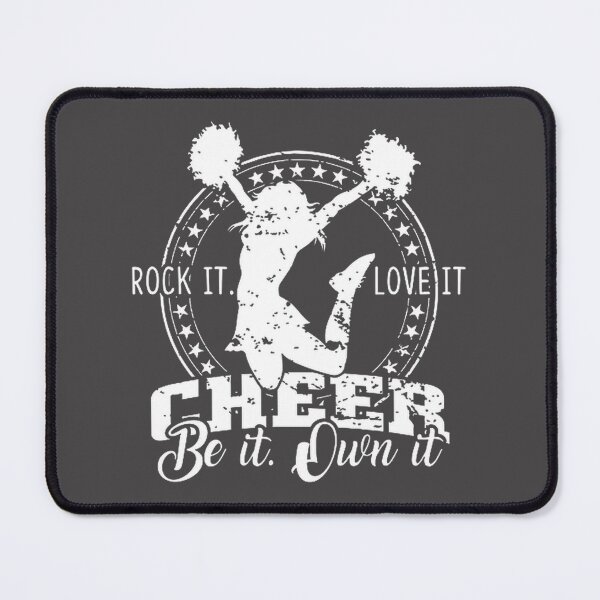 Item preview, Cheerleading Rock It Love It Motivational Design for Cheerleaders designed and sold by favouriteraul.