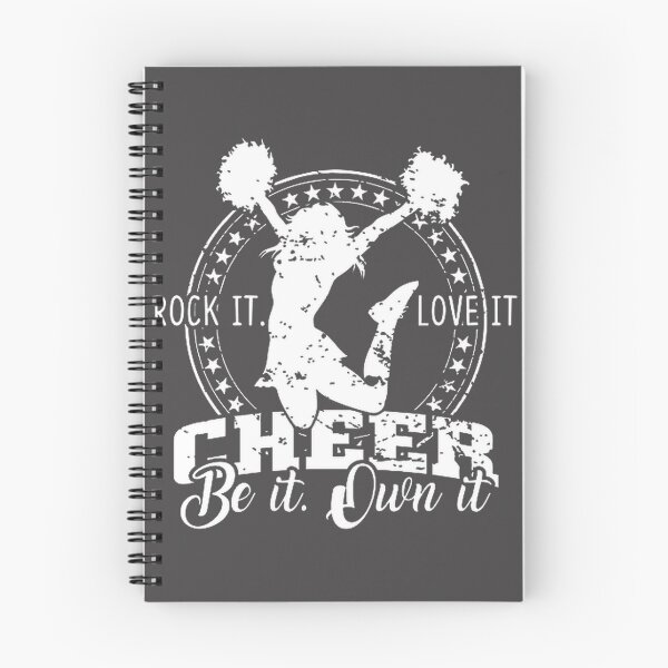 Item preview, Cheerleading Rock It Love It Motivational Design for Cheerleaders designed and sold by favouriteraul.