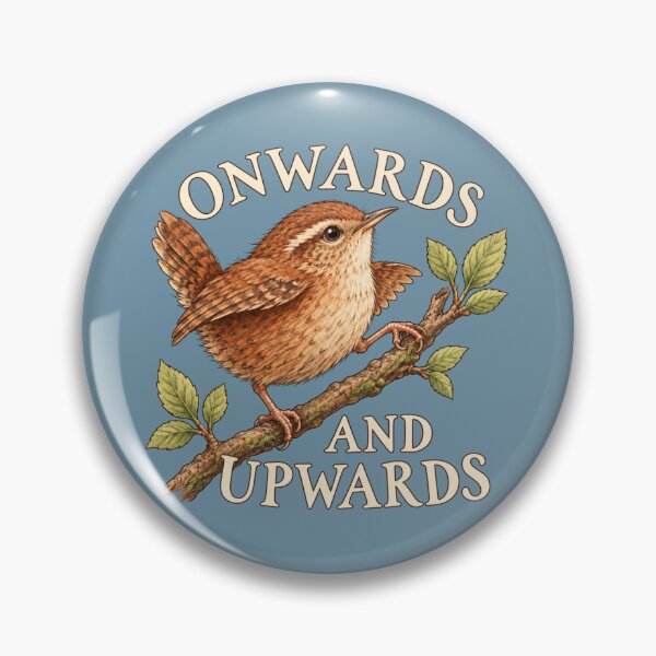 Item preview, Onwards and Upwards Wren designed and sold by ChirpInc.