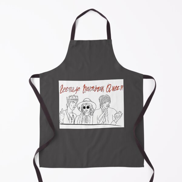 Item preview, Teenage Heartbreak Queen Red Lettering Design for Youthful Expression designed and sold by soufianeiza.