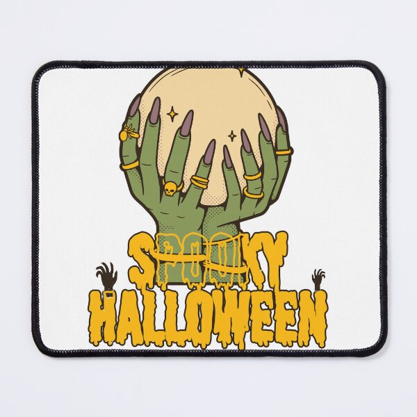 Item preview, Mystical Witch Crystal Ball Spooky Halloween Art designed and sold by Alaakadry800.