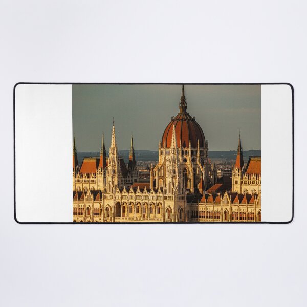 Item preview, Hungarian Parliament Building Budapest At Golden Hour designed and sold by Kellesu.