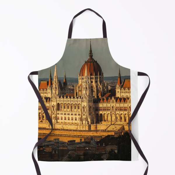 Item preview, Hungarian Parliament Building Budapest At Golden Hour designed and sold by Kellesu.