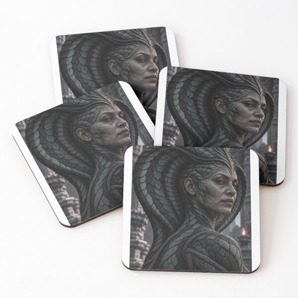 Item preview, Naga — Cobra Woman of Hindu and Buddhist Mythology designed and sold by JUTElCONIC.