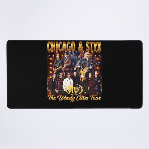 Item preview, Chicago Styx Windy Cities Tour Music Fan designed and sold by Lehungstore.