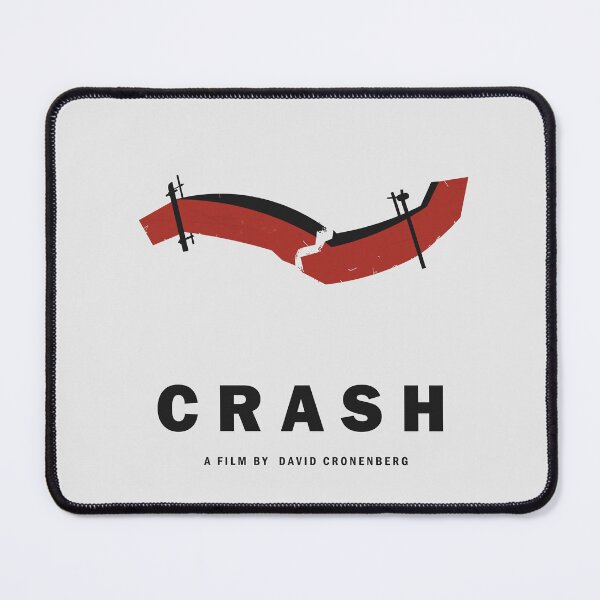 Item preview, Crash David Cronenberg Retro Minimalist Movie Poster Print designed and sold by MORKINO POSTERS.