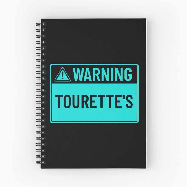 Item preview, Warning: Tourette's designed and sold by mr-k-store.