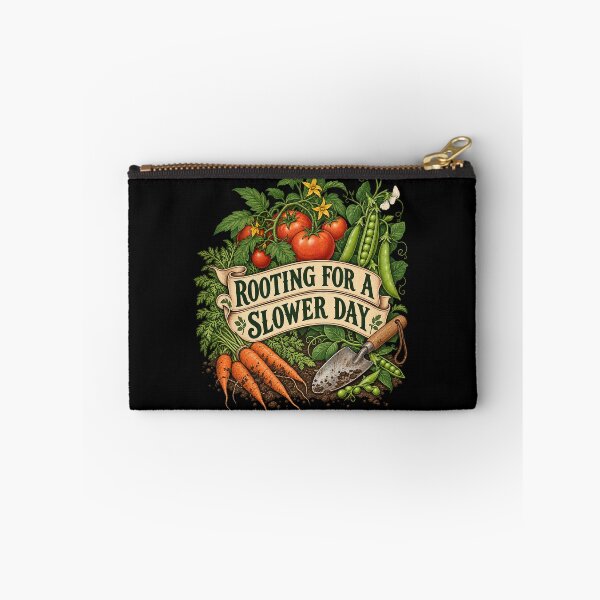 Item preview, Rooting for a Slower Day - Vegetable Garden Art designed and sold by haitrieuic96.
