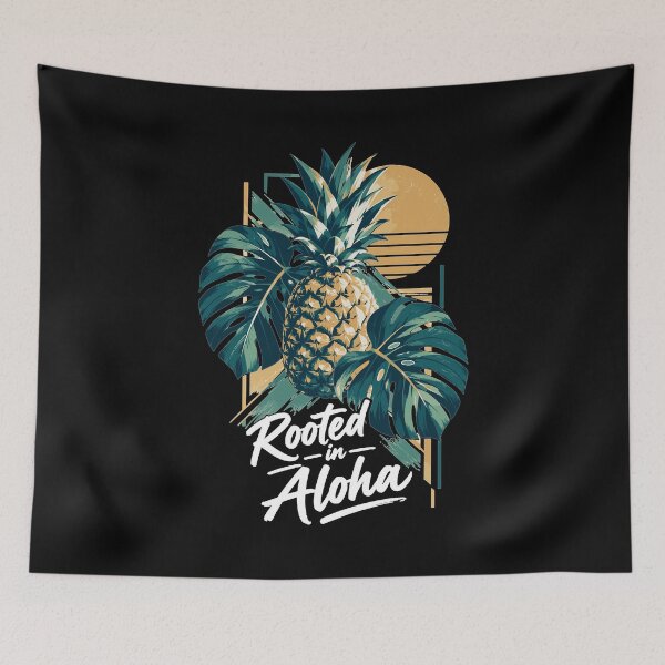 Item preview, Minimalist Monstera & Pineapple: Aloha Vibe designed and sold by Pineapple-Tree.