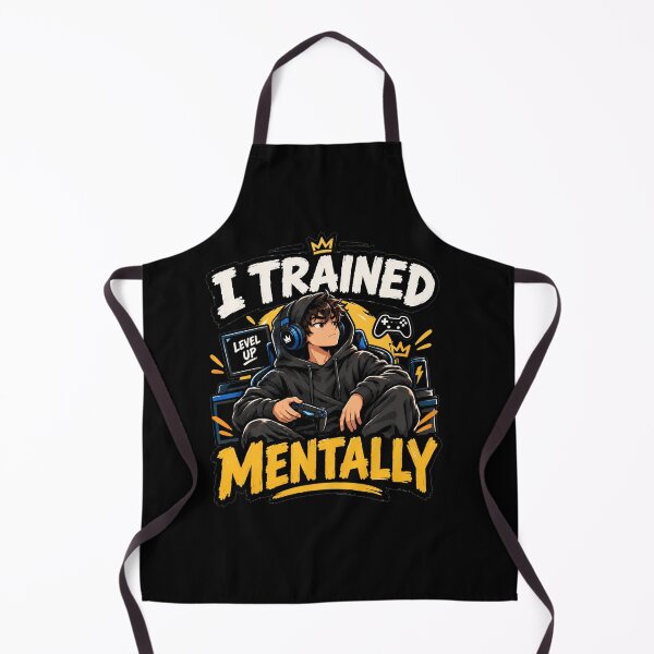 Item preview, I Trained Mentally Gamer T-Shirt – Funny Gaming Mindset Graphic Tee designed and sold by Artimax-Studio.