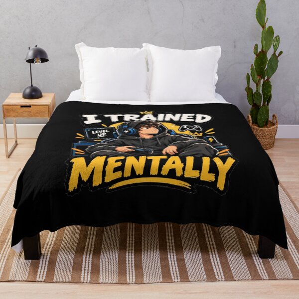 Item preview, I Trained Mentally Gamer T-Shirt – Funny Gaming Mindset Graphic Tee designed and sold by Artimax-Studio.