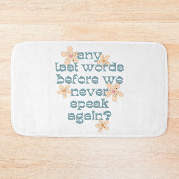 Item preview, Any Last Words Before We Never Speak Again designed and sold by schell-renay.