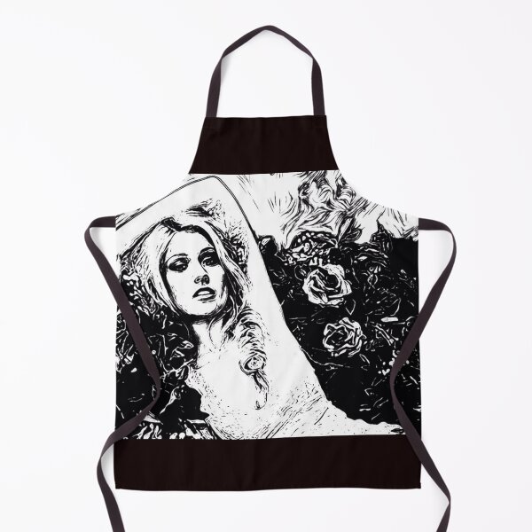 Item preview, Katherine McNamara, black and white flowers edit designed and sold by simpleswift.