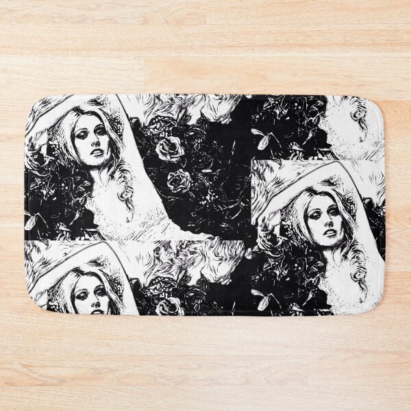 Item preview, Katherine McNamara, black and white flowers edit designed and sold by simpleswift.