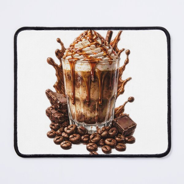 Item preview, Gourmet Iced Coffee – Decadent Caramel Mocha designed and sold by BigGreenStore.