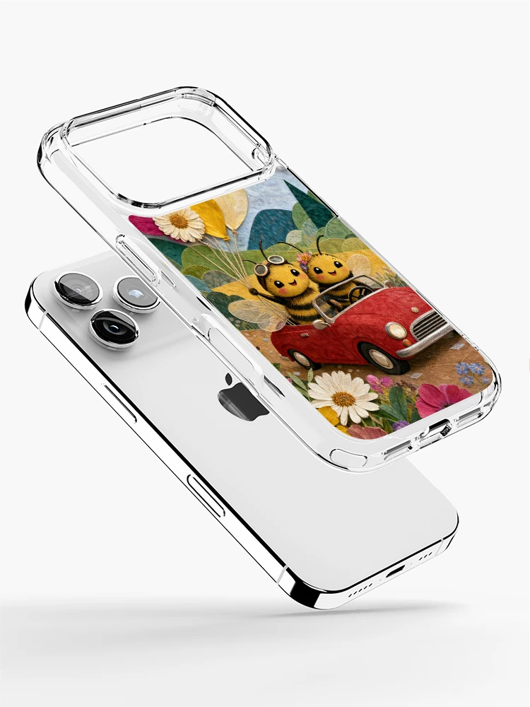 Thumbnail 2 of 5, iPhone Case, Bee Ride designed and sold by EmberBloom39.