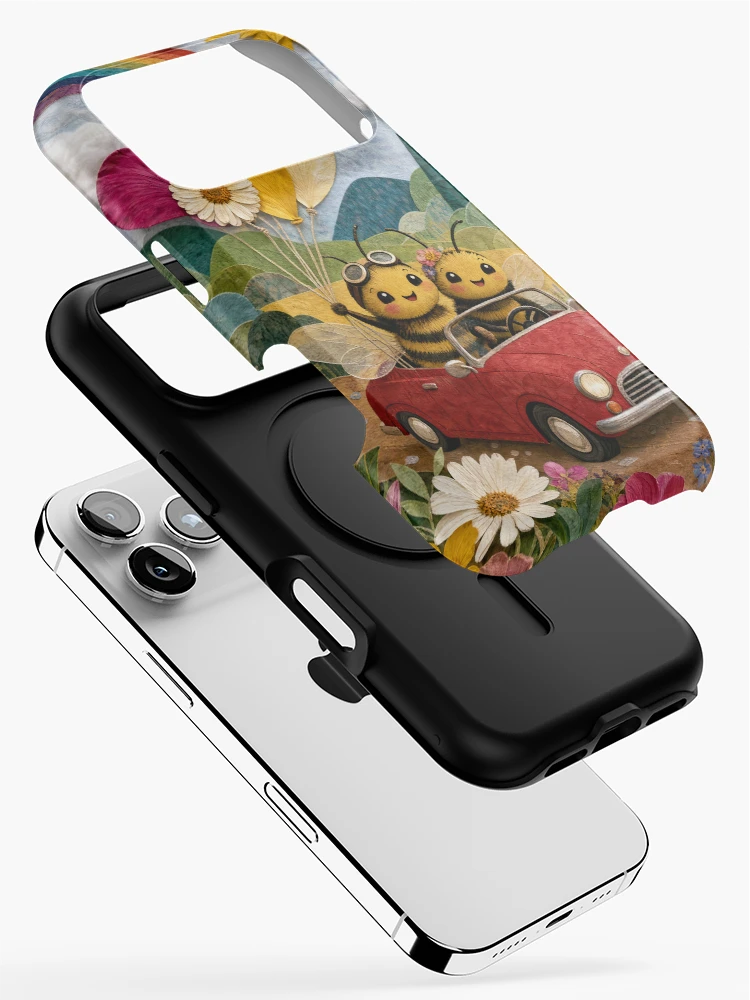Thumbnail 2 of 4, iPhone Case, Bee Ride designed and sold by EmberBloom39.
