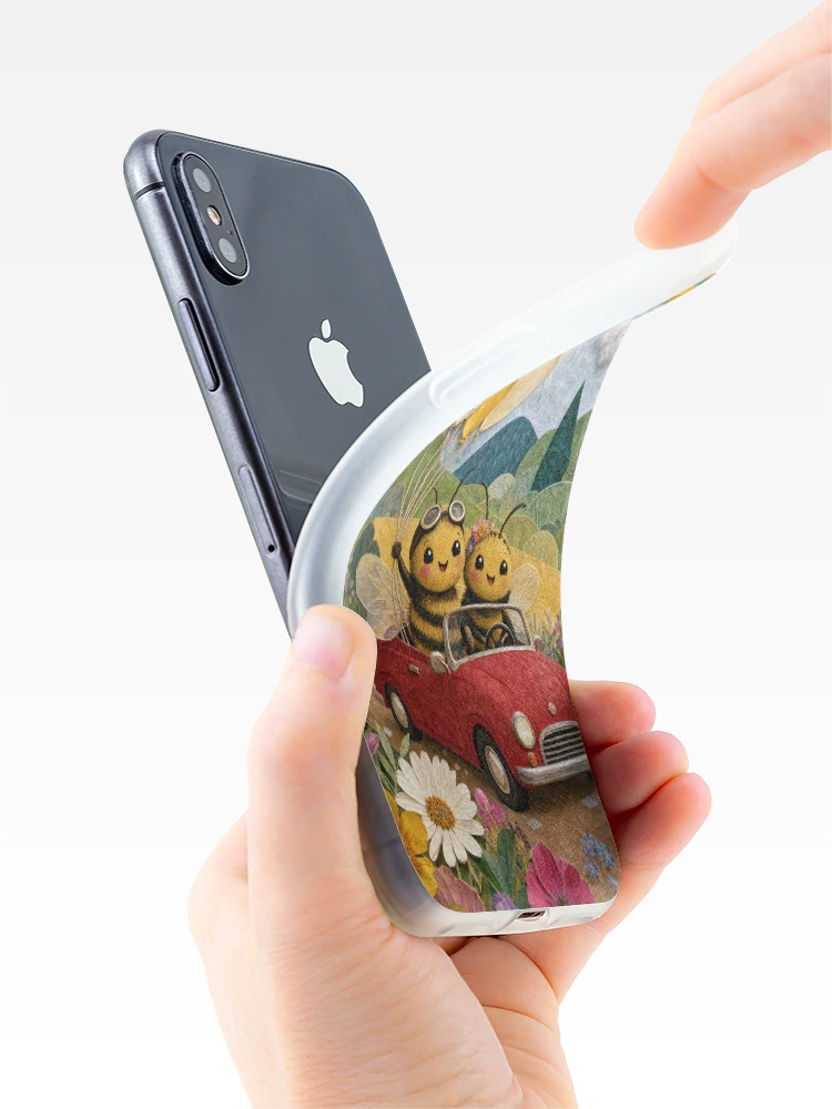 Thumbnail 4 of 5, iPhone Case, Bee Ride designed and sold by EmberBloom39.