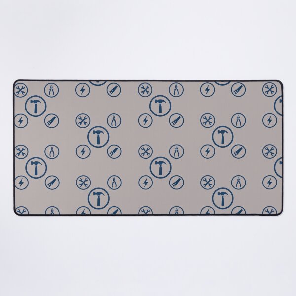 Item preview, Mechanic Tools Hardware Store Construction Blue Emblem    designed and sold by bvdesignart.