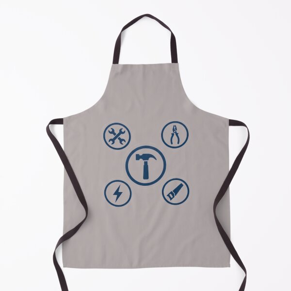 Item preview, Mechanic Tools Hardware Store Construction Blue Emblem designed and sold by bvdesignart.