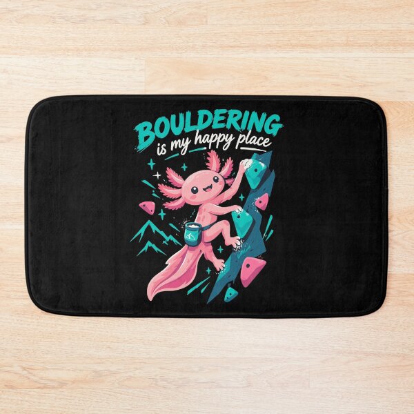 Artikelvorschau, Süßes Axolotl beim Bouldern – Happy Place entworfen und verkauft von Pineapple-Tree.