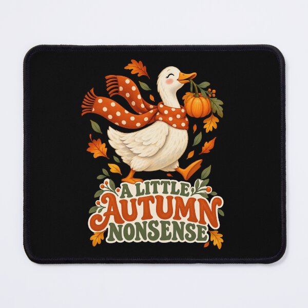 Item preview, A Little Autumn Nonsense - Polka Dot Scarf Goose Art designed and sold by haitrieuic96.
