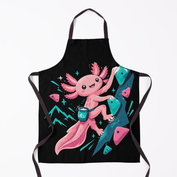 Artikelvorschau, Süßes Axolotl beim Bouldern Motiv entworfen und verkauft von Pineapple-Tree.